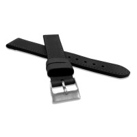 Černý prošitý řemínek LAVVU SPORT z luxusní kůže Top Grain - 16