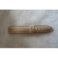 Polstrovaný béžový prošitý řemínek LAVVU CLASSIC z luxusní kůže Top Grain - 20