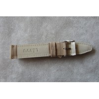 Polstrovaný béžový prošitý řemínek LAVVU CLASSIC z luxusní kůže Top Grain - 22