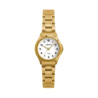Dámské hodinky LAVVU ARENDAL Original Gold s vodotěsností 100M