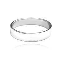 Stříbrný snubní prsten MINET vel. 68