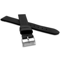 Černý prošitý řemínek LAVVU SPORT z luxusní kůže Top Grain - 20