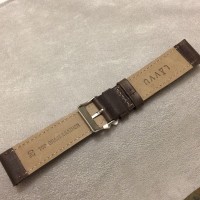 Tmavě hnědý prošitý řemínek LAVVU SPORT z luxusní kůže Top Grain - 20