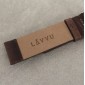Tmavě hnědý hladký řemínek LAVVU PLAIN z luxusní kůže Top Grain - 20