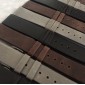 Černý hladký řemínek LAVVU PLAIN z luxusní kůže Top Grain - 16