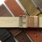 Olivově zelený hladký řemínek LAVVU PLAIN z luxusní kůže Top Grain - 20