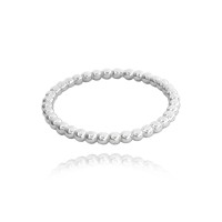 Kuličkový stříbrný prsten MINET vel. 62