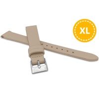 XL Prodloužený béžový řemínek MINET z luxusní kůže Top Grain - 14 - XL