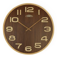 Nástěnné hodiny Timber Veneer