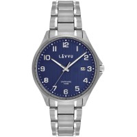 LAVVU Titanové hodinky se safírovým sklem TITANIUM LILLEHAMMER Blue