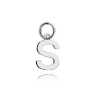 MINET Stříbrný přívěs drobné písmeno "S"
