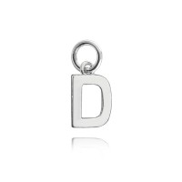 MINET Stříbrný přívěs drobné písmeno "D"