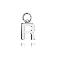 MINET Stříbrný přívěs drobné písmeno "R"