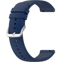 LAVVU Tmavě modrý silikonový řemínek na hodinky - 20