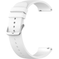 LAVVU Bílý silikonový řemínek na hodinky - 22