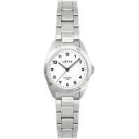 LAVVU Stříbrné dámské titanové hodinky EINA s vodotěsností 100M a safírovým sklem