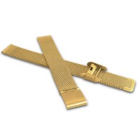 MINET Zlatý kovový tah MESH Band Gold - 16
