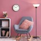 LAVVU Růžové hodiny PASTELS SWEEP - 3 ROKY ZÁRUKA ⌀29,5cm