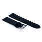 LAVVU Černý prošitý řemínek SLIM z luxusní kůže Top Grain - 20