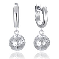 MINET Stříbrné náušnice kuličky