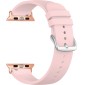 LAVVU Světle růžový silikonový řemínek na hodinky pro APPLE WATCH 38-40 mm