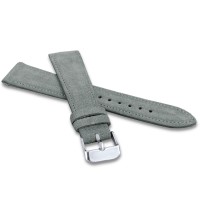 LAVVU Šedý prošitý řemínek SUEDE z luxusní kůže Top Grain - 16