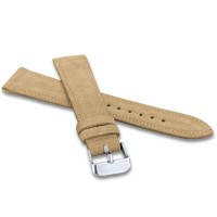 LAVVU Béžový prošitý řemínek SUEDE z luxusní kůže Top Grain - 18