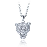 MINET Stříbrný náhrdelník puma Ag 925/1000 10,30g
