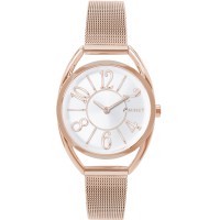 MINET Rose gold dámské hodinky ICON PINK MESH
