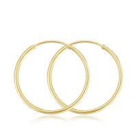 MINET Zlaté náušnice Au 585/1000 0,85g